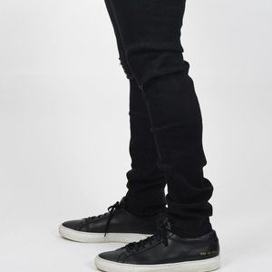 Designer Tapered Fit Denim Distressed - Brand New!